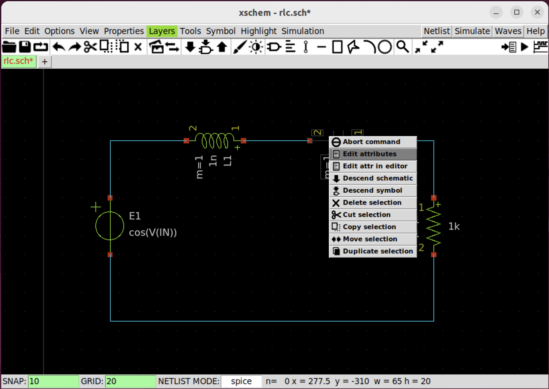 Changing capacitor value