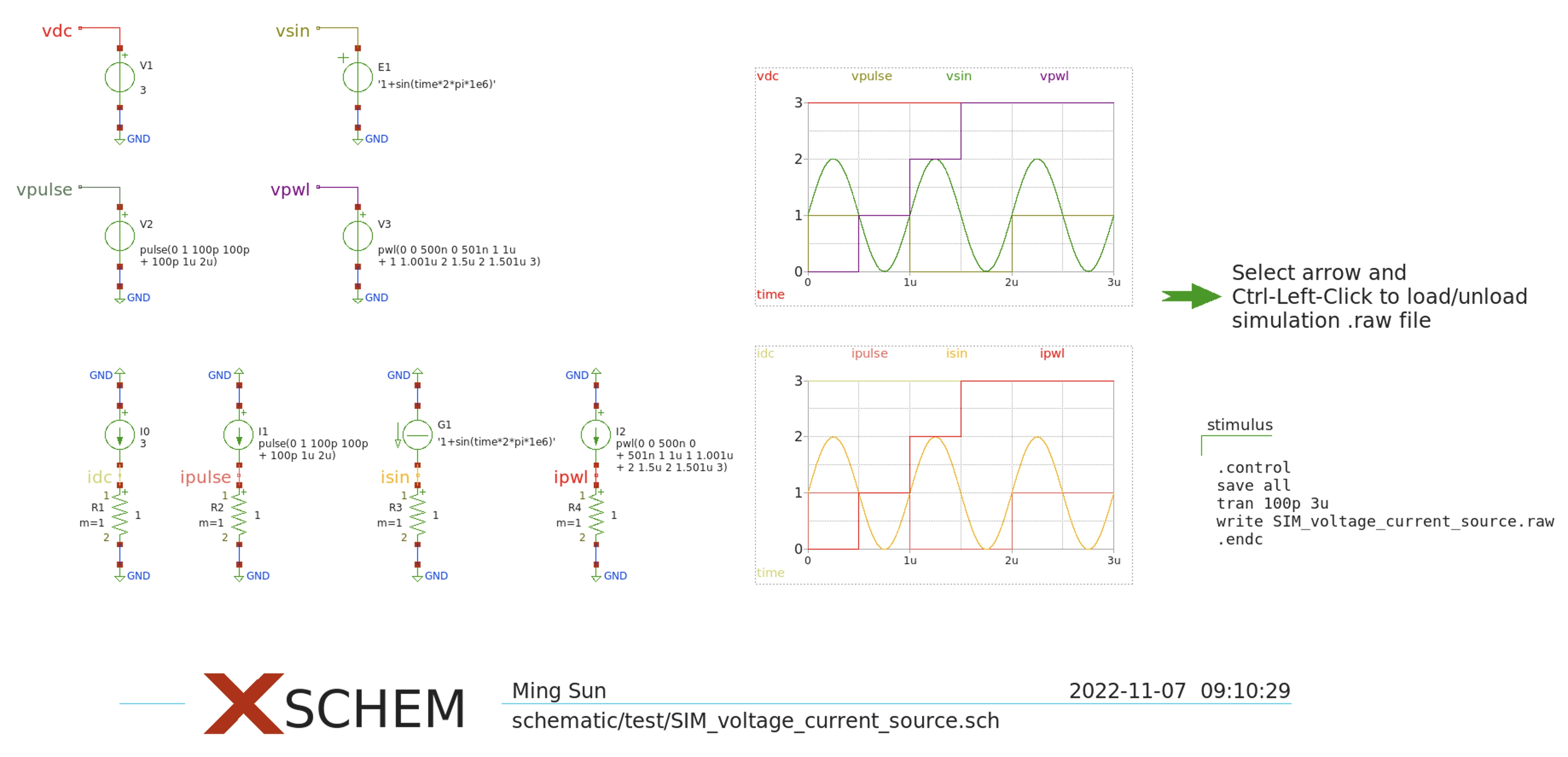 Completed schematic
