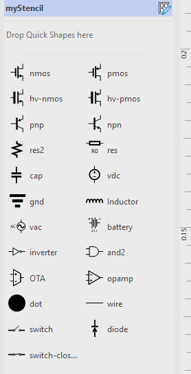 Define shape data