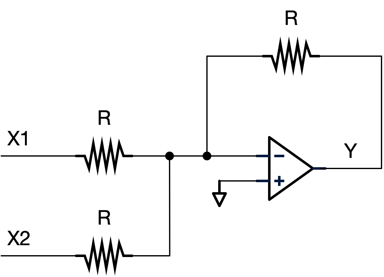 Active RC adder