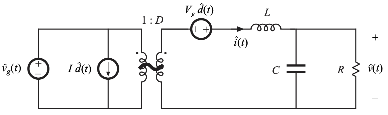 Buck converter small signal model
