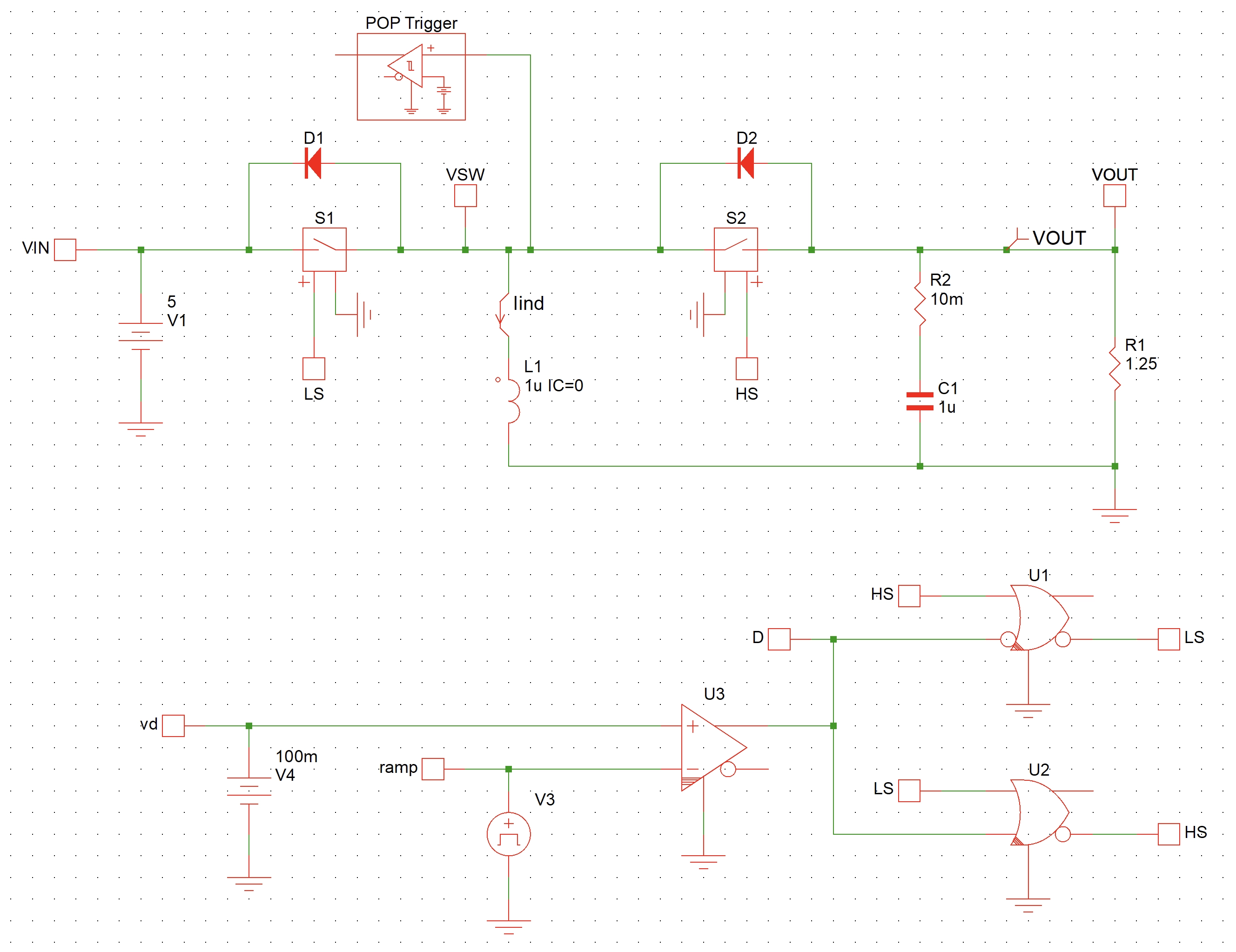 IBB power stage block diagram