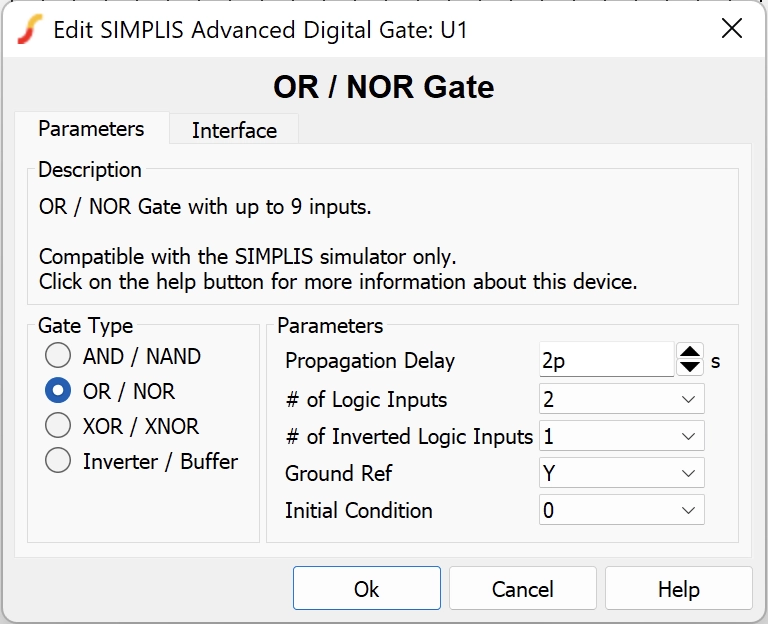 Step 11 - add ground ref terminal for NOR2 gate