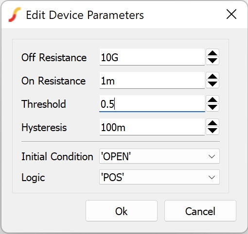 Step 7 - modify S1 and S2 properties
