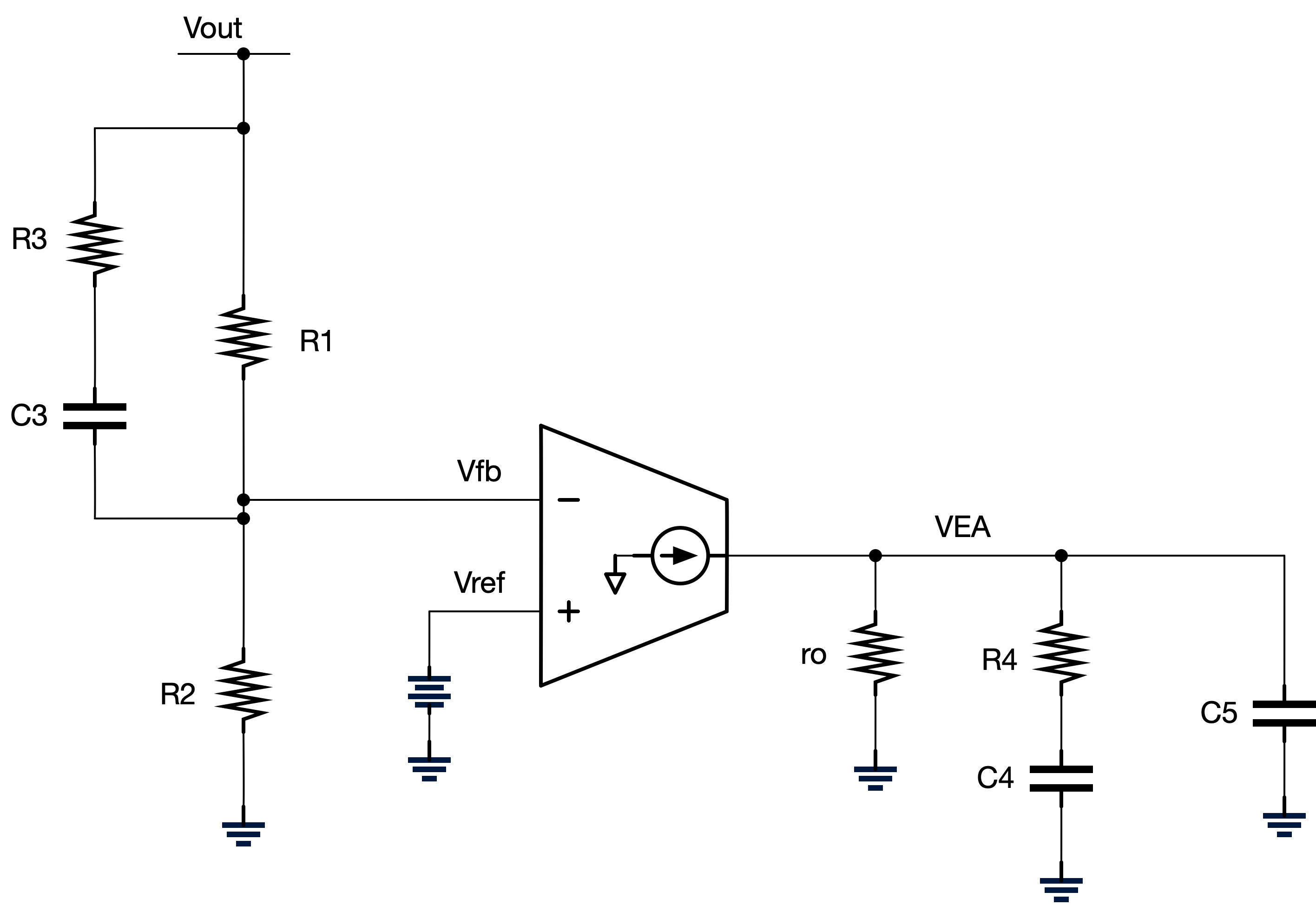 Type-III compensator block diagram